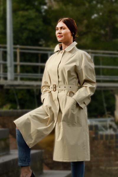 sbr trench coat